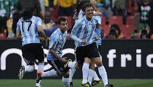 G.Heinze džiaugiasi įvarčiu