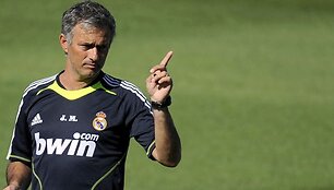 J.Mourinho pirmojoje &bdquo;Real&ldquo; treniruotėje