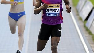 C.Semenya laimėjo antras varžybas i&scaron; eilės