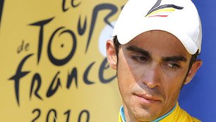 A.Contadoras pretenduoja į trečiąjį „Tour de France“ čempiono titulą