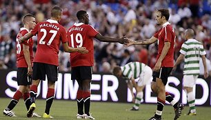 Pirmosiose pasiruo&scaron;imo sezonui rungtynėse &bdquo;Manchester United&ldquo; 3&ndash;1 įveikė &bdquo;Celtic&ldquo;