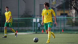 E.Girdvainis U-19 komandos sudėtyje
