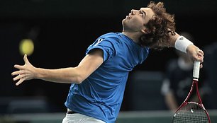 E.Gulbis žengė į aštuntfinalį