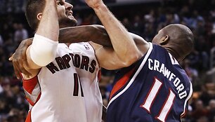 Linas Kleiza į &bdquo;Hawks&ldquo; krep&scaron;į įmetė 9 ta&scaron;kus