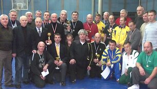 Pirmenybėse kovojo 41 imtynių veteranas i&scaron; Lietuvos ir Ukrainos.