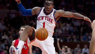 Amare Stoudemire'as Niujorko ekipai pelnė 36 ta&scaron;kus.