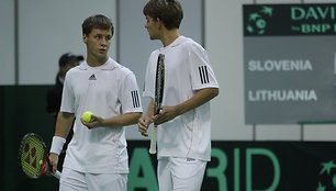 Ričardas Berankis ir Laurynas Grigelis