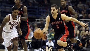 Toronto &bdquo;Raptors&ldquo; krep&scaron;ininkai i&scaron; paskutinių 15-os rungtynių NBA lygoje laimėjo vos vienas.