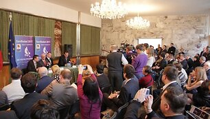 &bdquo;EuroBasket 2011&ldquo; pristatymas Lietuvos Respublikos ambasadoje Maskvoje.