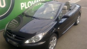 Pavogtas M.Niparavičiaus „Peugeot 307 CC“ automobilis.