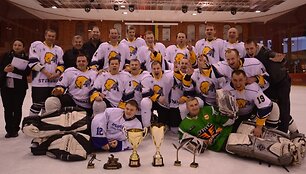 Kauno &bdquo;Bizonų&ldquo; ledo ritulininkai.