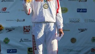 Donata Rim&scaron;aitė antrajame planetos etape i&scaron;kovojo pirmąjį medalį Rusijai.
