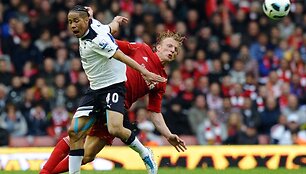&bdquo;Tottenham&ldquo; (balta apranga) nugalėjo &bdquo;Liverpool&ldquo;.