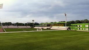 LFF stadiono Vilniuje vizija &ndash; pirmas etapas.