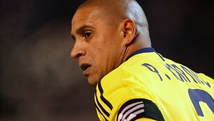 Roberto Carlosas Rusijos futbolo čempionate patyrė antrą rasistinį i&scaron;puolį.