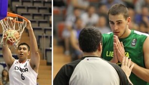 Simas Bhullaras už Joną Valančiūną auk&scaron;tesnis 10 cm, o sunkesnis &ndash; 39 kg.