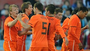 Olandijos futbolo rinktinė į FIFA reitingo vir&scaron;ūnę pakilo pirmą kartą istorijoje.