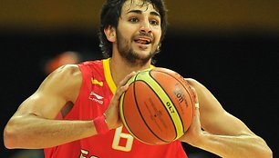 Ricky Rubio kol kas neranda savęs Ispanijos rinktinėje.