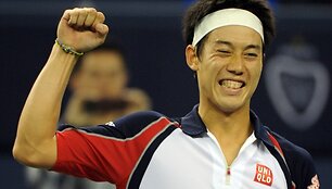 Kei Nishikorio džiaugsmas