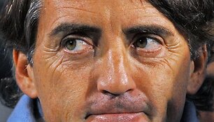 &bdquo;Manchester City&ldquo; treneris Roberto Mancini