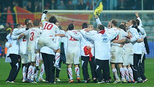 Čekijos futbolo rinktinė.