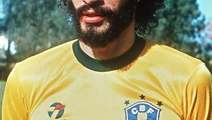 Brazilijos futbolo legenda Socratesas 1985 metais