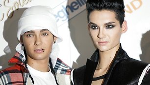 Tomas (kairėje) ir Billas Kaulitzai iš grupės „Tokio Hotel“ 