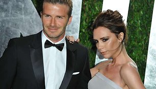 Davidas Beckhamas ir Victoria Beckham 