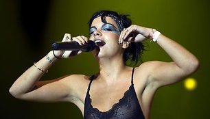 Britų dainininkė Lily Allen