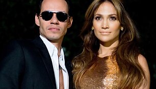 Jennifer Loper su dabartiniu sutuoktiniu Marcu Anthony.