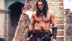Jasonas Momoa filme &bdquo;Konanas Barbaras 3D&ldquo;