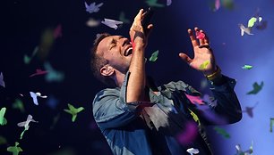 „Coldplay“ lyderis Chrisas Martinas