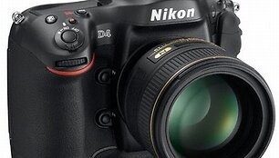 Skaitmeninis veidrodinis fotoaparatas &bdquo;Nikon D4&ldquo;.