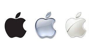&bdquo;Apple&ldquo; logotipai nuo 1976-ųjų iki 2012-ųjų.