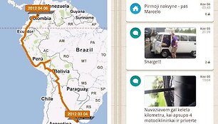 Mobilioji programėlė &bdquo;Kelionė 2012&ldquo;