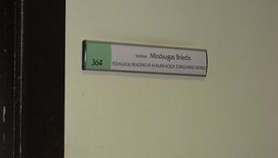 Mindaugo Briedžio kabinetas.