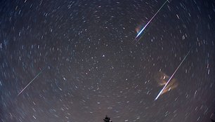 Meteorų lietus.