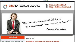 Lino Karaliaus-Ezopo tinklaraštis.