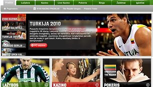 Lažybos internetu.