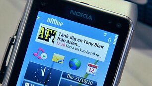 &bdquo;Nokia N8&ldquo; telefonas.
