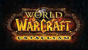 „WOW: Cataclysm“ logotipas.