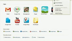 Darbas su operacine sistema &bdquo;Chrome OS&ldquo;.