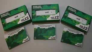 „Tele2“ mobiliojo interneto modemai.