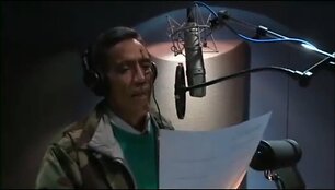 Tedas Williamsas studijoje.