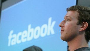 „Facebook“ įkūrėjas Markas Zuckerbergas.