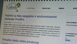 Tinklara&scaron;tis &bdquo;įDebesis&ldquo;