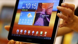 &bdquo;Galaxy Tab 10.1&ldquo; pristatymo akimirka