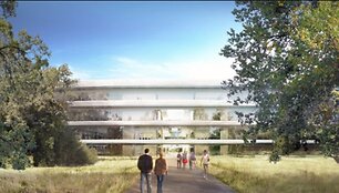 Būsimoji &bdquo;Apple&ldquo; būstinė &bdquo;Apple Campus 2&ldquo;.