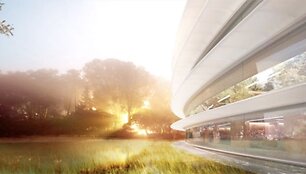 Būsimoji &bdquo;Apple&ldquo; būstinė &bdquo;Apple Campus 2&ldquo;.