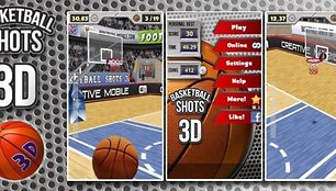 Žaidimas „Basketball Shots 3D“